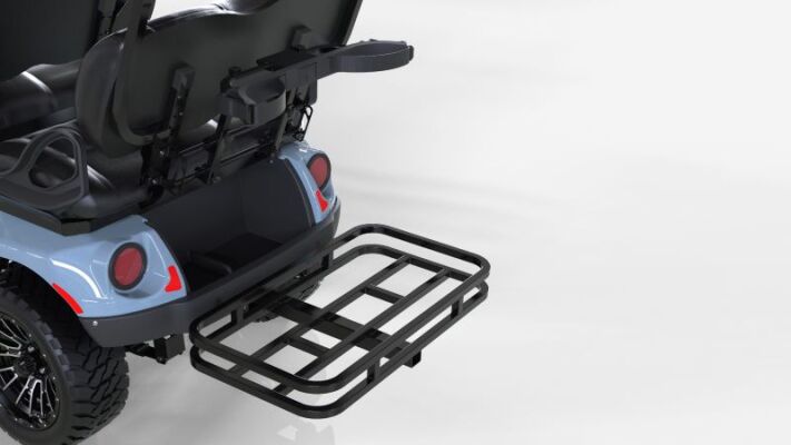 Picture of Golf Bag Attachment - Liberty, 2 Golf Bag attachment Kit, Includes 2 bag attachment and cargo rack. E-Z-GO Brand