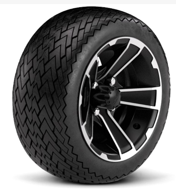 Picture of Wheels - 12 inch Rogue Alloy wheels on Kenda Hole-N-One 4-Ply Tire (Through P&A) (Subject to availability)
