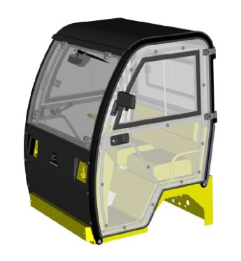 Picture of Body - Black Cab with Clear Doors (Titan Only) (P&A Order, not Factory Order)