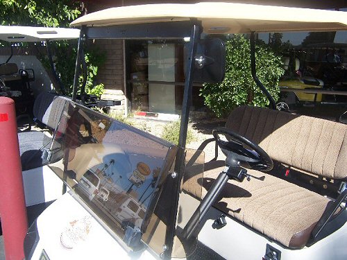 Picture of Folding Windshield Open