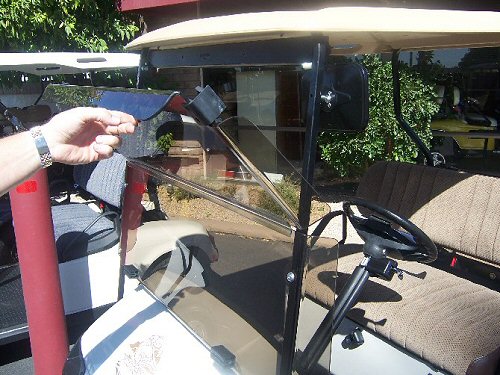 Picture of Folding Windshield Closed
