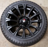 Picture of J ALL BLACK 14” Alloy Wheel