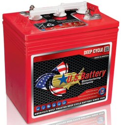 Picture of 6 Volt Golf Car Deep Cycle Battery