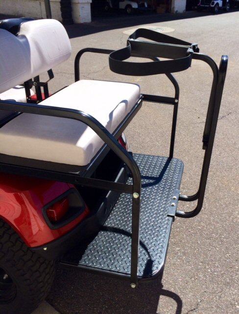 Ezgo golf bag 2025 attachment
