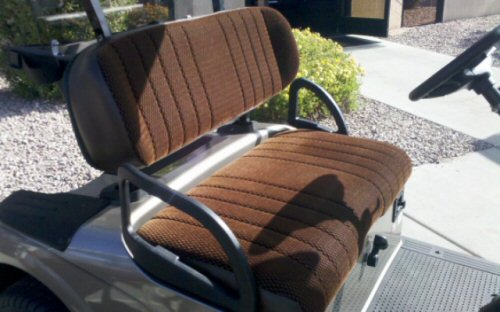 Picture of Brown Pleated Seat